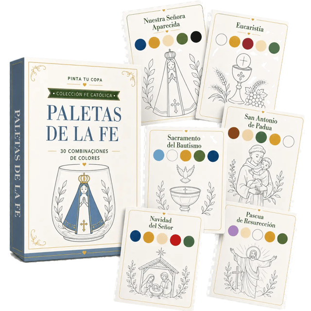 Paletas de la Fe con combinaciones de colores
